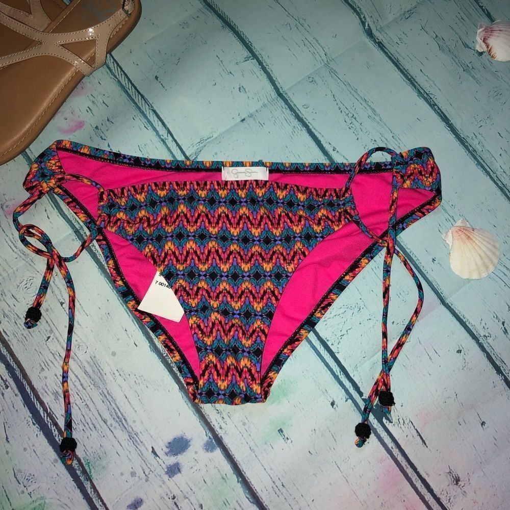 Jessica Simpson‬ Twiggy Swim Bikini Bottoms (NWT)